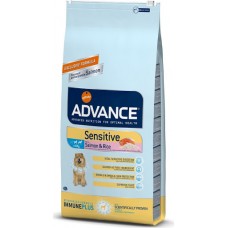 Advance Sensitive Adult Salmon Rice корм для собак с чувствительным пищеварением, лосось и рис