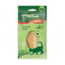 Нежное филе курицы для кошек, 20 гр (арт. ТР 20171009) Triol Нежное филе курицы для кошек, 20 гр (арт. ТР 20171009) Triol