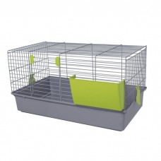 Voltrega клетка для КРОЛИКА 924, цвет серый, 70x40,5x38 см (арт. 001924G)