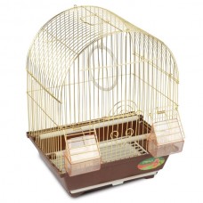 Клетка для птиц, эмаль/золото, 30*23*39 cм. Triol (арт. ТР 50691007, ТР 50611010) Клетка для птиц, эмаль/золото, 30*23*39 cм. Triol (арт. ТР 50691007, ТР 50611010)