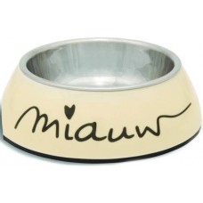 Beeztees Миска меламиновая для кошек Miauw 0,16 л