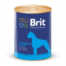 Brit Premium BEEF & RICE - консервы для собак всех пород Говядина и рис - 850 г Brit Premium BEEF & RICE - консервы для собак всех пород Говядина и рис - 850 г