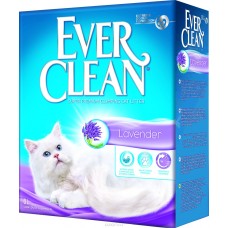 Ever Clean Lavander - наполнитель комкующийся для кошек с ароматом лаванды из бентонита