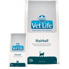 Farmina Cat Vet Life Hairball - Корм для кошек для выведения шерстяных комочков Farmina Cat Vet Life Hairball - Корм для кошек для выведения шерстяных комочков