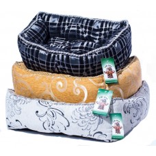 Лежак для собак Пуфик из мебельной ткани ГЮ-ВАС, разные размеры Лежак для собак Пуфик из мебельной ткани ГЮ-ВАС, разные размеры