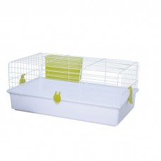 Voltrega клетка для КРОЛИКА 934, цвет белый, 70x40,5x34 см (арт. 001934B)