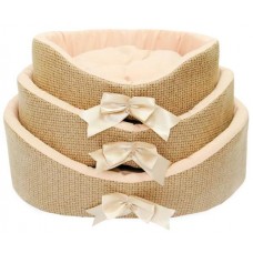 Лежанка для кошек овальная плетенка, ДиАнКари разные размеры