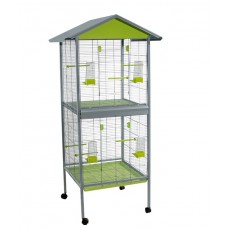 Voltrega вольер для птиц 446, серый/фисташковый (арт. TY001446GP) Voltrega вольер для птиц 446, серый/фисташковый (арт. TY001446GP)