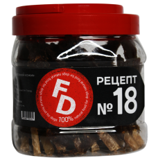 For Dogs Рецепт №18 - лакомство для собак Филе страуса на палочке из воловьей кожи 500 гр. (арт. TUZ509) For Dogs Рецепт №18 - лакомство для собак Филе страуса на палочке из воловьей кожи 500 гр. (арт. TUZ509)