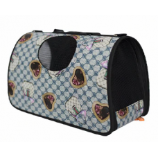 Сумка-переноска для кошек жесткий каркас Heart style, с ремнем ДиАнКари Сумка-переноска для кошек жесткий каркас Heart style, с ремнем ДиАнКари