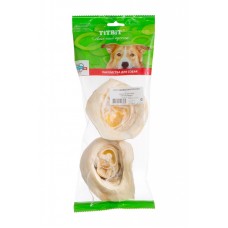 Titbit Ухо говяжье внутреннее - мягкая упаковка (арт. 0894) Titbit Ухо говяжье внутреннее - мягкая упаковка (арт. 0894)