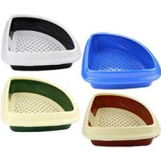 Туалет DOGMAN Триплекс угловой 40х40х15 см (арт. TYZ D71) Туалет DOGMAN Триплекс угловой 40х40х15 см (арт. TYZ D71)