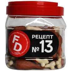 For Dogs Рецепт №13 - лакомство для собак Куриные ножки с кальцием 500 гр. (арт. TUZ505) For Dogs Рецепт №13 - лакомство для собак Куриные ножки с кальцием 500 гр. (арт. TUZ505)