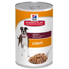 Hill's Adult Light - консервы для взрослых собак с курицей склонных к полноте (370 гр.) арт. 1811