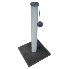 Когтеточка-столбик из меха и хлопка (выс. 75 см, шир. 37 см) Cat House (арт. CH7)