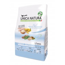 Корм Unica Natura Outdoor - для кошек, треска, рис и банан Корм Unica Natura Outdoor - для кошек, треска, рис и банан
