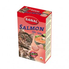 Витаминизированные лакомства Sanal Salmon (дрожжи и лосось), 85 таблеток (Арт. 3300SC) Витаминизированные лакомства Sanal Salmon (дрожжи и лосось), 85 таблеток (Арт. 3300SC)
