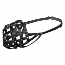 Каскад Намордник кожаный №4 (овчарка, кобель) (арт. DAI04004011)