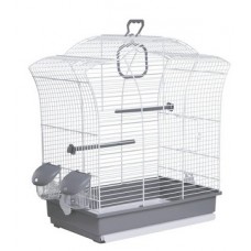 Voltrega клетка для птиц белая, 25.5x44.50x51.30 см. (арт. TY001649B) Voltrega клетка для птиц белая, 25.5x44.50x51.30 см. (арт. TY001649B)