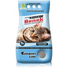 Super Benek Compact Naturalny - наполнитель бентонитовый для котов МЕЛКИЙ