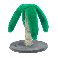 Redplastic Когтеточка СМАРТ на подставке Пальма (сизаль, мех Plush) 29х29х33 см (арт. 8199)