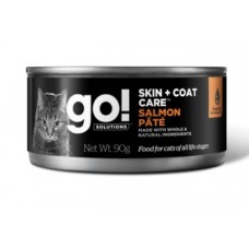 GO! Skin + Coat Care Salmon Pate - консервы для кошек всех возрастов с лососем GO! Skin + Coat Care Salmon Pate - консервы для кошек всех возрастов с лососем