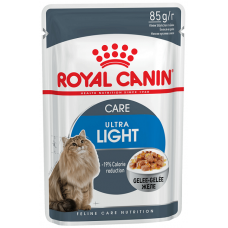 Royal Canin Ultra Light - кусочки в желе для контроля веса для взрослых кошек (85 гр.) Royal Canin Ultra Light - кусочки в желе для контроля веса для взрослых кошек (85 гр.)