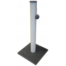 Когтеточка-столбик из меха и хлопка (выс. 90 см, шир. 42 см) Cat House (арт. CH10)