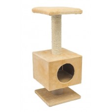 Redplastic Домик-когтеточка СМАРТ квадратный, на подставке (сизаль, мех Plush) 27*27*64 см (арт. 8183) Redplastic Домик-когтеточка СМАРТ квадратный, на подставке (сизаль, мех Plush) 27*27*64 см (арт. 8183)