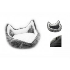 Redplastic Лежак овальн.пухлый с ушами Волчонок#1 45*35*20см с подуш. (арт. RP9304)