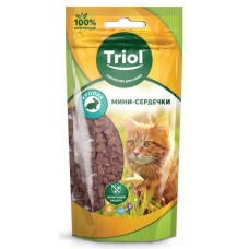 Мини-сердечки из мяса кролика для кошек, 40 г. Triol (арт. ТР 20171024)
