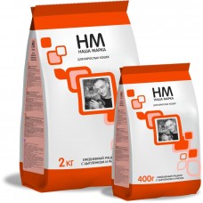 Корм НМ для взрослых кошек с цыпленком и рисом Корм НМ для взрослых кошек с цыпленком и рисом