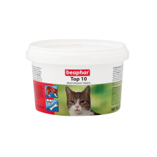 Beaphar Top 10 Cat - Комплекс 10-ти витаминов и минералов с биотином и таурином для котов, 180 табл. (арт. DAI13213) Beaphar Top 10 Cat - Комплекс 10-ти витаминов и минералов с биотином и таурином для котов, 180 табл. (арт. DAI13213)