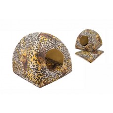 Домик мягкий со съёмной подушкой ЮРТАдля собак, 42х42х41 см. (арт. 9632) Дарэлл