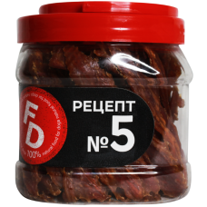 For Dogs Рецепт №5 - лакомство для собак Сушеное филе дикой утки 500 гр. (арт. TUZ504)