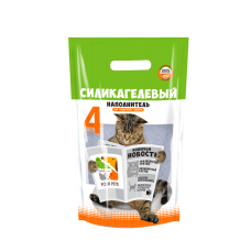 FOUR PETS силикагелевый наполнитель без запаха для кошачьих туалетов