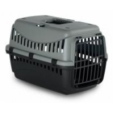 Переноска для собак с пластиковой дверцей GIPSY ECO, зеленая несколько размеров