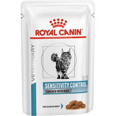 Royal Canin Sensitivity Control SC27 - диета для кошек при пищевой аллергии и непереносимости с кусочками курицы в соусе. Royal Canin Sensitivity Control SC27 - диета для кошек при пищевой аллергии и непереносимости с кусочками курицы в соусе.