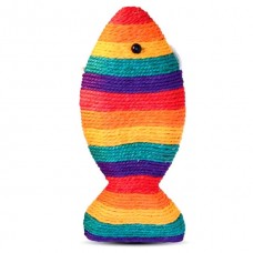 Triol Когтеточка Рыбка цветная, 400х170 мм (арт. ТР 20851008)