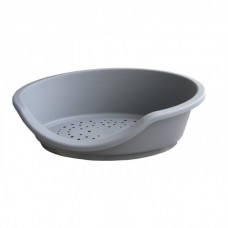 Лежак для кошек пластиковый TINO 60, серый (арт. TYZ 25.51GR12)