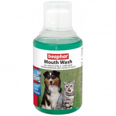 Beaphar Mouth Wash 250ml/Ополаскиватель для полости пасти у кошек, 250мл (арт. DAI13221)