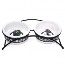 Triol-Disney Миска двойная керамическая на подставке для кошек Marvel Мстители, 2x0,25л (TR 30231029) Triol-Disney Миска двойная керамическая на подставке для кошек Marvel Мстители, 2x0,25л (TR 30231029)