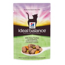 Hill's IB Feline Adult Turkey&Vg - кусочки индейки в соусе с овощами для кошек (арт.10024) Hill's IB Feline Adult Turkey&Vg - кусочки индейки в соусе с овощами для кошек (арт.10024)