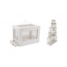 Redplastic Клетка для птиц Ретро - кантри средняя, деревянная, 56*30*35 см, разные цвета Redplastic Клетка для птиц Ретро - кантри средняя, деревянная, 56*30*35 см, разные цвета