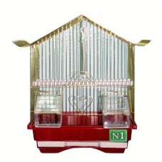 Клетка для птиц 30x23x39 см (арт. TYZ A100G) Клетка для птиц 30x23x39 см (арт. TYZ A100G)