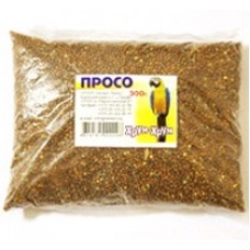 Хрум-хрум Просо Формула здоровья - корм для попугаев, 500 г (арт. HR001) Хрум-хрум Просо Формула здоровья - корм для попугаев, 500 г (арт. HR001)