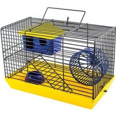 Клетка-мини ECO для грызунов 2-х этажная, 27*15*16 см. (арт. TYZ019)