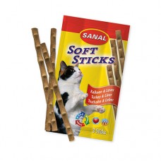 Палочки Sanal Домашняя птица и печень, 3 шт (Арт. 3840SC) Палочки Sanal Домашняя птица и печень, 3 шт (Арт. 3840SC)