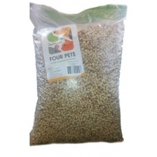 Four Pets древесный впитывающий наполнитель для кошек гранулированный