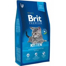 Brit Premium Cat Kitten с курицей в лососевом соусе для котят